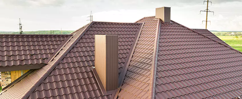 Residential Chimney Flashing Restoration in Leominster, MA