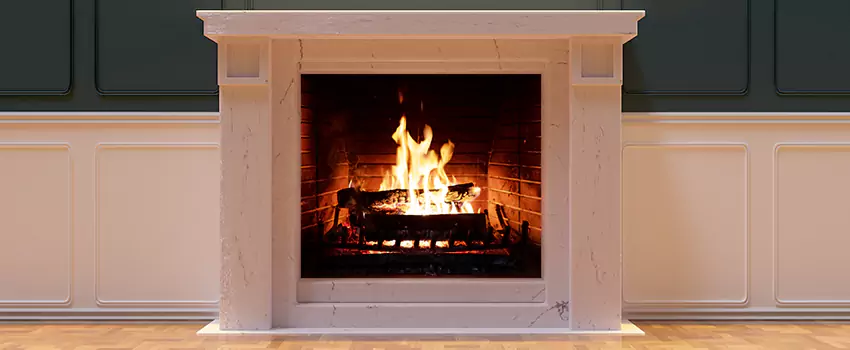 Decorative Electric Fireplace Installation in Leominster, Massachusetts