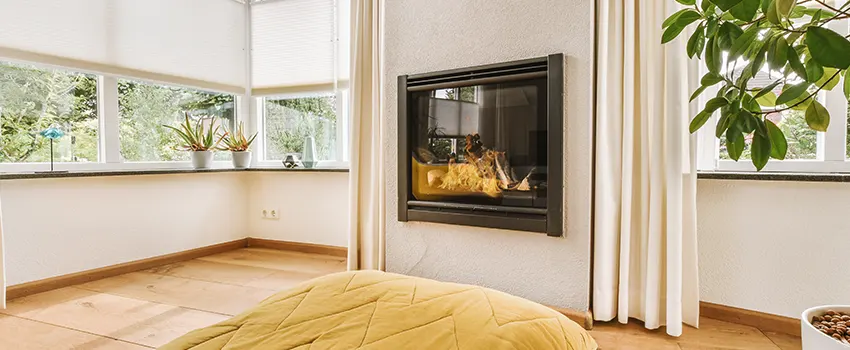 Residential Fireplace Ceramic Glass Installation in Leominster, MA