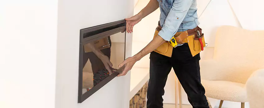 Metal Fireplace Installation in Leominster, Massachusetts