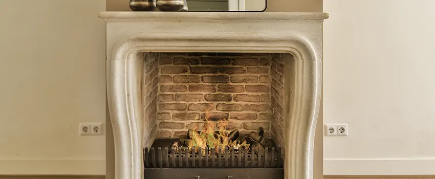 Vintage-style Fireplace Redesign in Leominster, Massachusetts