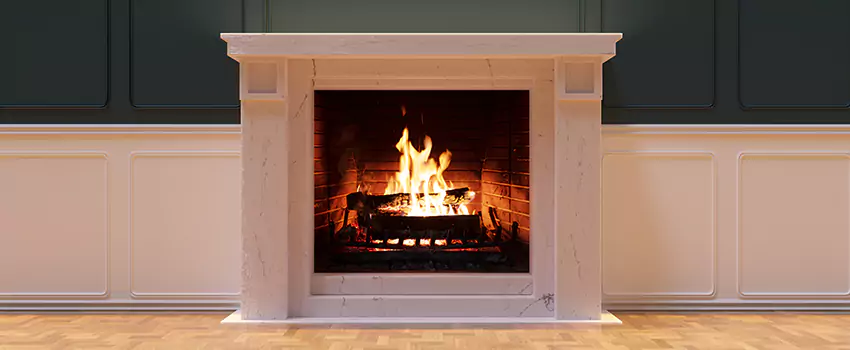Open Flame Wood-Burning Fireplace Installation Services in Leominster, Massachusetts