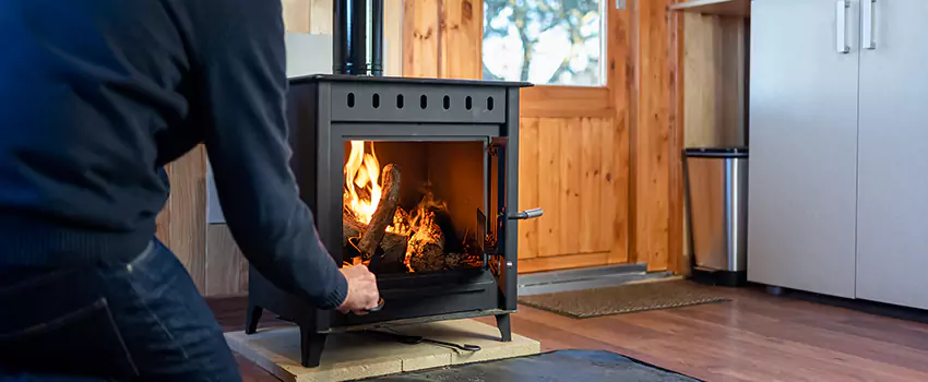 Open Hearth Wood Fireplace Installation in Leominster, MA