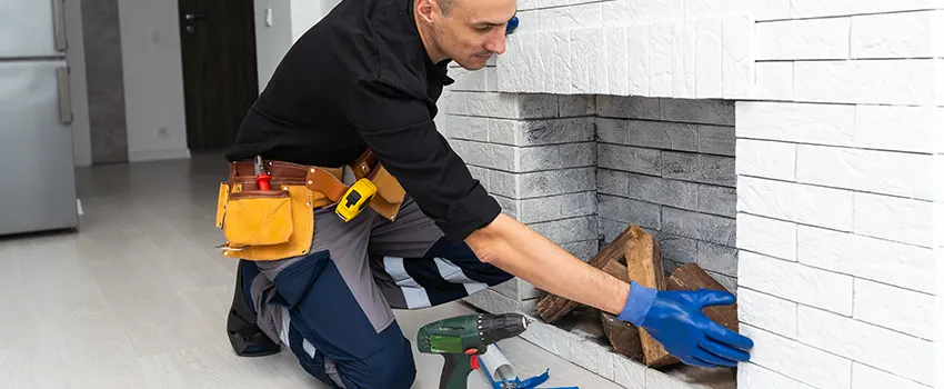 Fireplace Damaged Damper Frame Repair Services in Leominster, Massachusetts