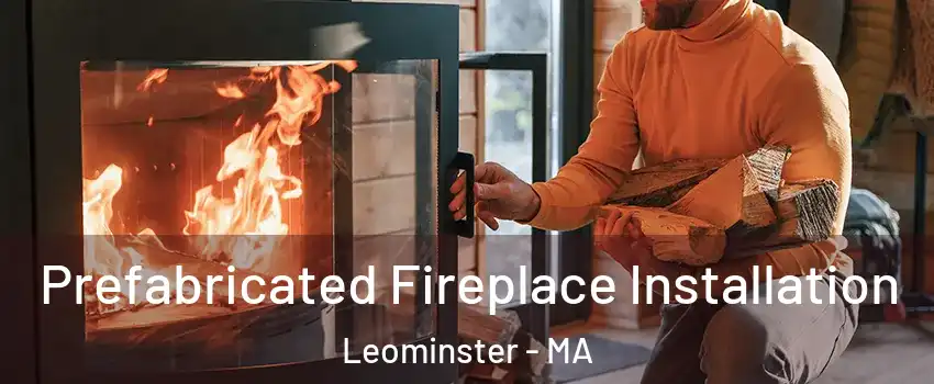  Prefabricated Fireplace Installation Leominster - MA